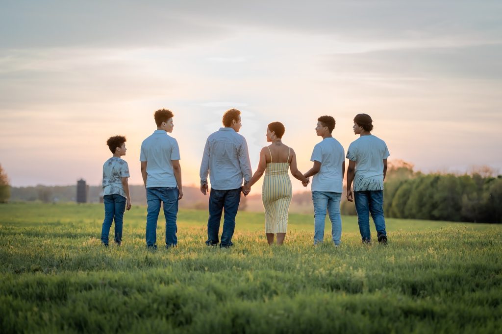 Une randonnée en famille