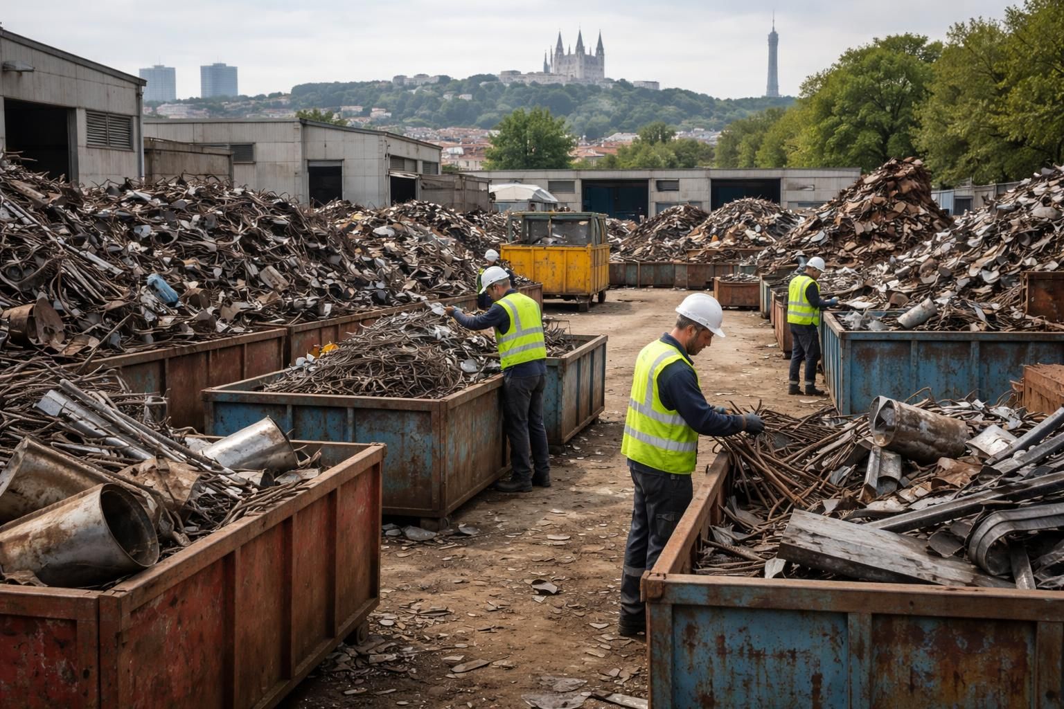 service professionnel à lyon spécialisé dans le rachat, la récupération et le recyclage de métaux, pour une gestion responsable et durable de vos déchets métalliques.